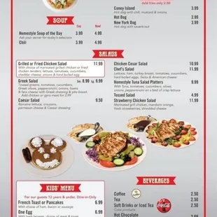 Menu for Nori&apos;s Ham &amp; Corned Beef Restaurant New In Macomb.   7/2023