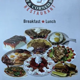Menu cover