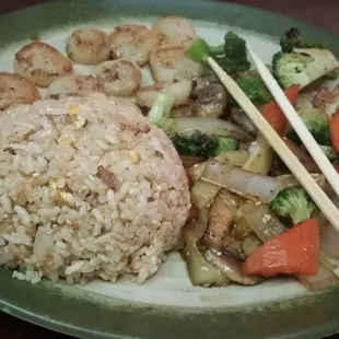 hibachi shrimp dinner