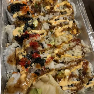 Crazy Calamari and Chicago Crunchy Crazy Maki