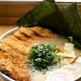 Chicken Katsu Ramen Noodle Soup