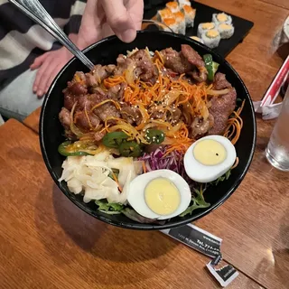 Spicy Beef Rice Bowl