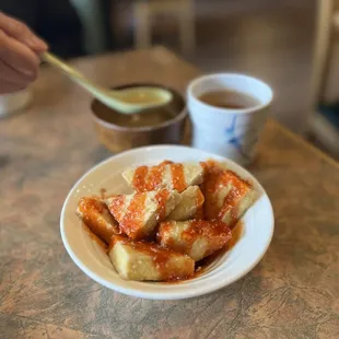 Spicy Agedashi Tofu $9