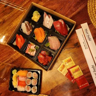 Roll and Sushi boxes