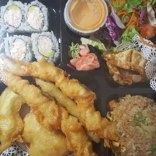 BB6. Shrimp Tempura Bento Box