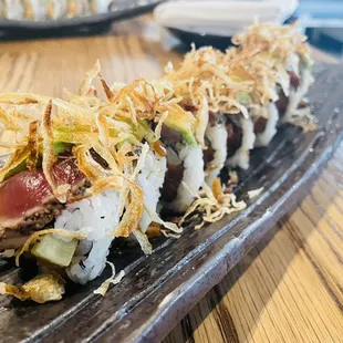 Ahi tuna tataki