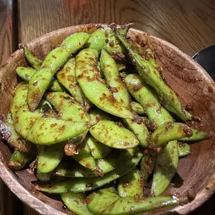 Garlic Edamame