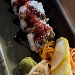 Red maki roll