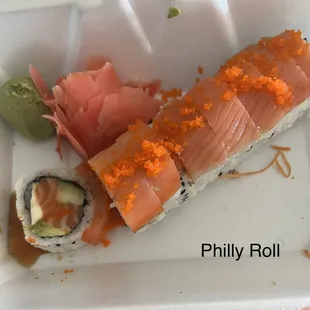 Philly Roll - so fresh and absolutely amazing