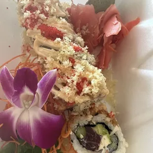 Nori Thai Spicy Tuna Roll - perfect