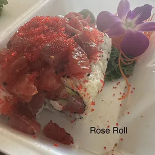 Rose Roll - delicious, fresh and super filling