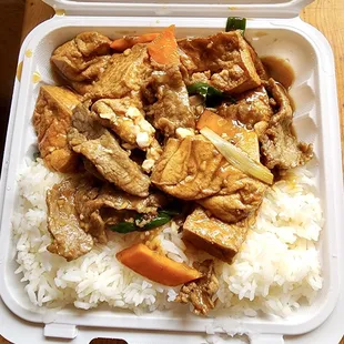 Braised tofu