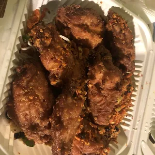 Chicken Wings w/ Typhoon Shelter Style