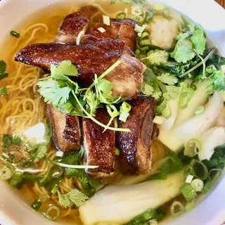 707. Roasted Duck & Wonton Noodle Soup