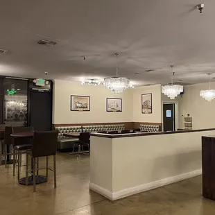 This the extended bar area.   Beautifully decorated with old photos of Noriega's and Bakersfield