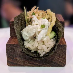 Blue Crab Hand Roll