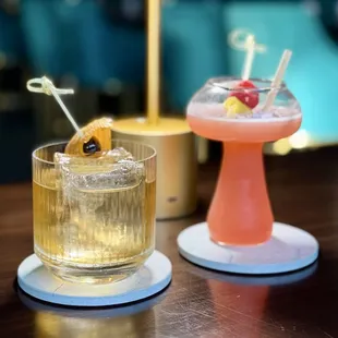 Delicious cocktails