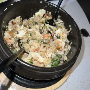 Crab Rice Pot