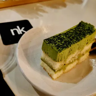 Matcha Tiramisu
