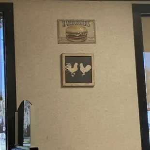 a picture of a burger and a window