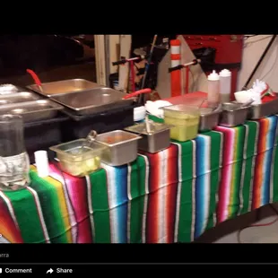 My taco bar