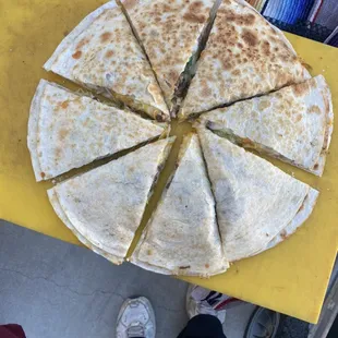 Quesadilla with meat