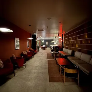 sushi and sashimi, interior