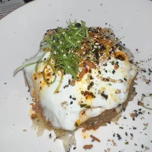 Stone Crab Crispy Friend Rice