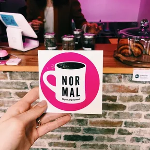 The little coffee shop window !