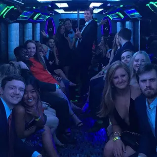 Party Bus party in Normal.