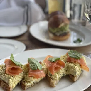 Smoked Salmon Toast