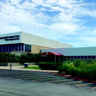 Cleveland County Family YMCA entrance.