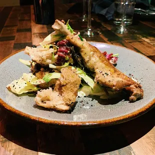 Duck Confit Panzanella