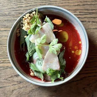 Hamachi Crudo