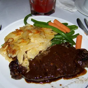 Example of the food offerings.