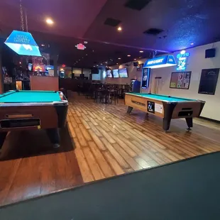 Pool tables