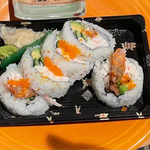 This is supposed to be a spider roll...