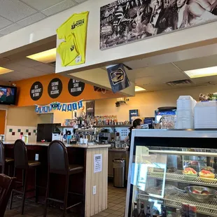 Front bar area