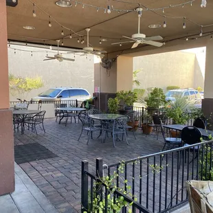 Patio - Full shade all day - dog friendly
