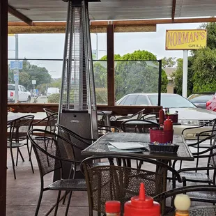 Patio seating