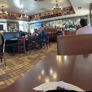 A view of the interior