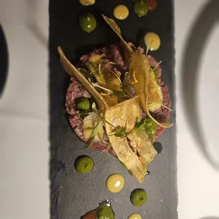 Beef tartare