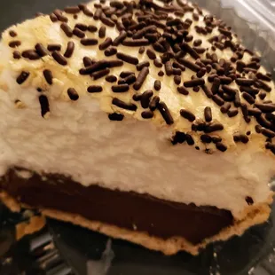 Mile High Chocolate Pie