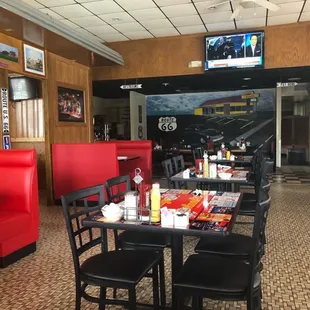 The cozy dining experience