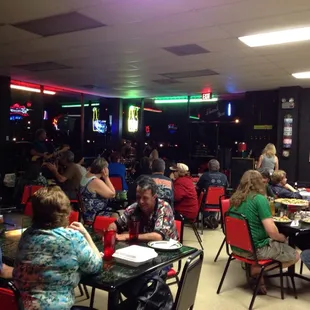 Live music on a Saturday night