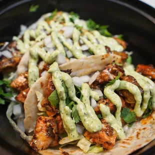 Blackened Chicken Tacos
