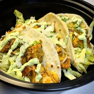 Blackened Chicken Tacos