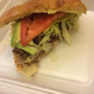 Beef Torta.