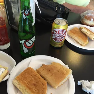 Throw back 7up. Cuban Sandwiches &amp; material Cuban Soda.
