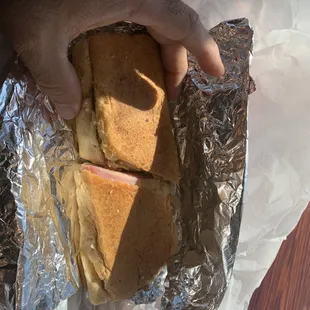 Cold Tiny Cuban sandwich